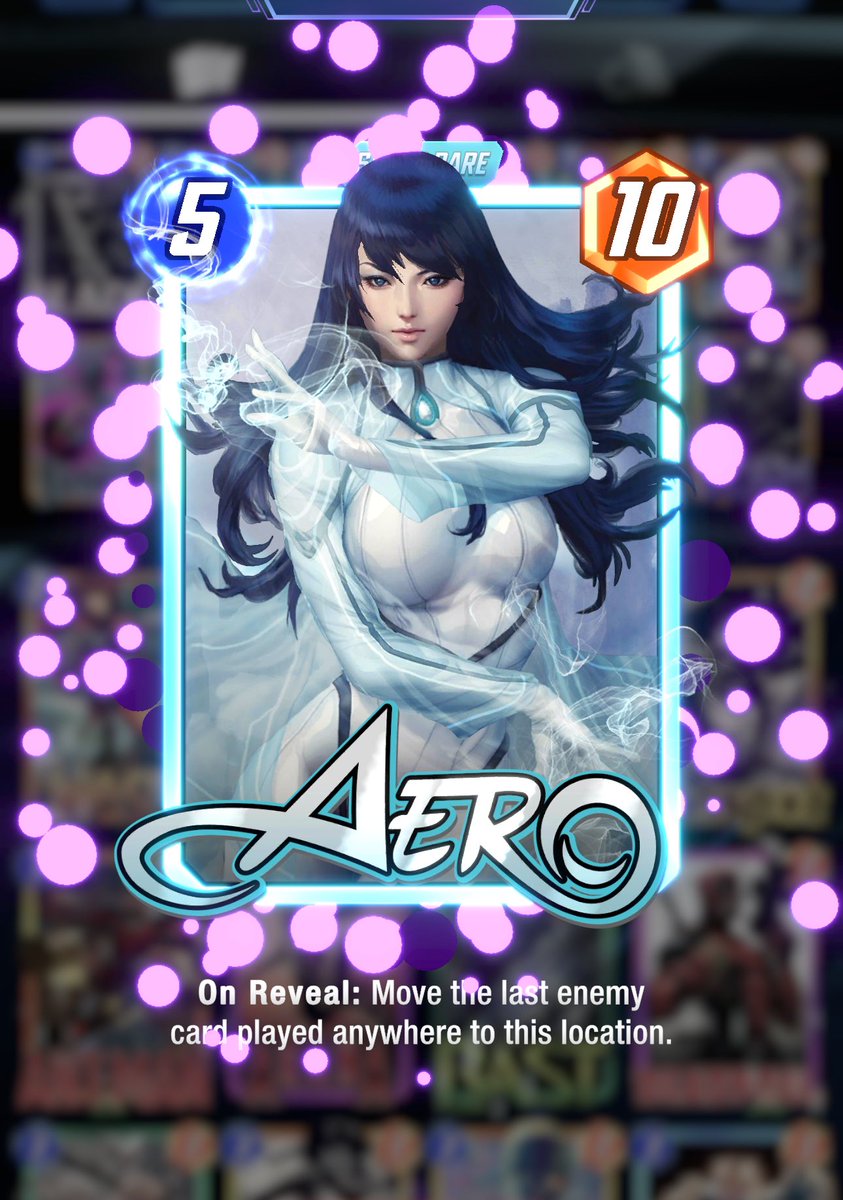 ShieldAgent's tweet image. One of my favorite cards, used her in Hela to get to Infinite in place of Giganto ⬆️ @ACozyGamer @bbrode @SnapVariants @MARVELSNAP @seconddinner #MARVELSNAP #Marvel #MarvelComics #Ink #kirbykrackle
#aero