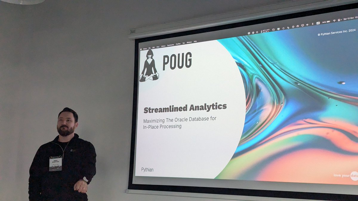 Martin Berger 🇺🇦 (@martinberx) on Twitter photo Streamlining our analytics and focus our thoughts on Analytics by <a href="/frankyweber/">Franky Weber Faust ♠</a>
#POUG2024 Streamlining our analytics and focus our thoughts on Analytics by <a href="/frankyweber/">Franky Weber Faust ♠</a>
#POUG2024