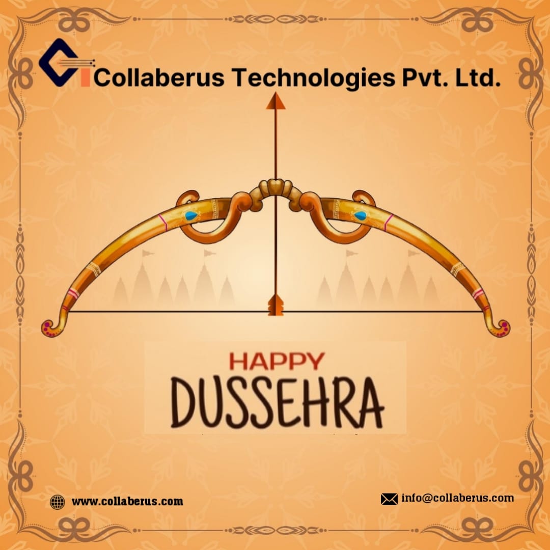 collaberus's tweet photo. 🌸 Happy #Dussehra! 🌸
A time to celebrate the victory of good over evil and reflect on the strength of positivity.
From all of us at Collaberus technologies Pvt. Ltd., may your day be filled with joy, success, and inspiration!
#FestivalOfVictory https://t.co/l3rcz3dhHF