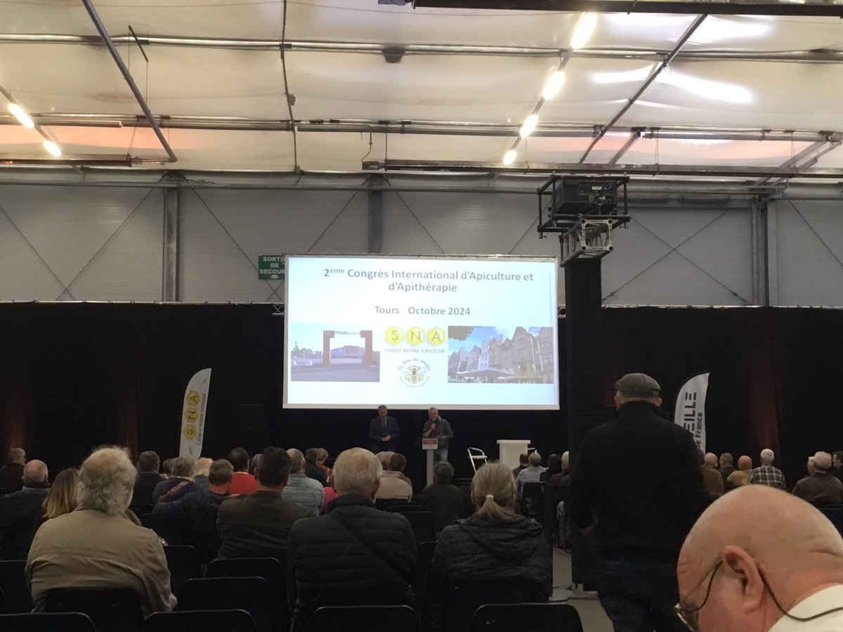 Inauguration officielle du congrès! L’ #apiculture ensemble à <a href="/villedetours/">Ville de Tours</a>