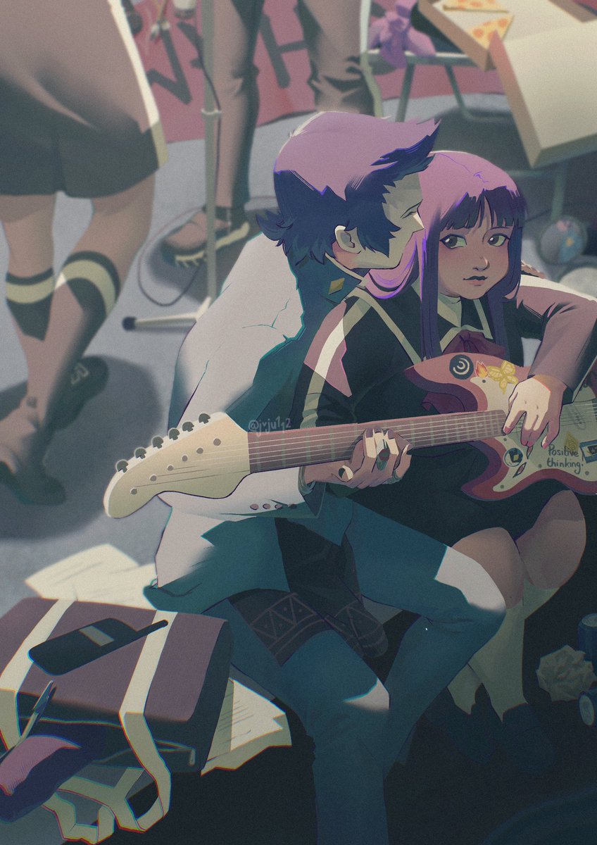 Jvju112's tweet photo. After school rehearsal 
#Persona #Persona2 https://t.co/FY81YaTNin