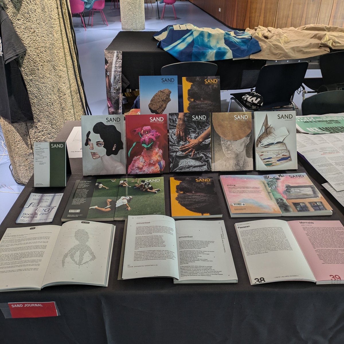 We're at Miss Read at HKW Berlin today and tomorrow, 12-7. Come and say hello 👋🏽