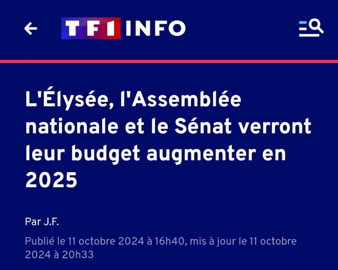 Les Français doivent accepter de faire des efforts