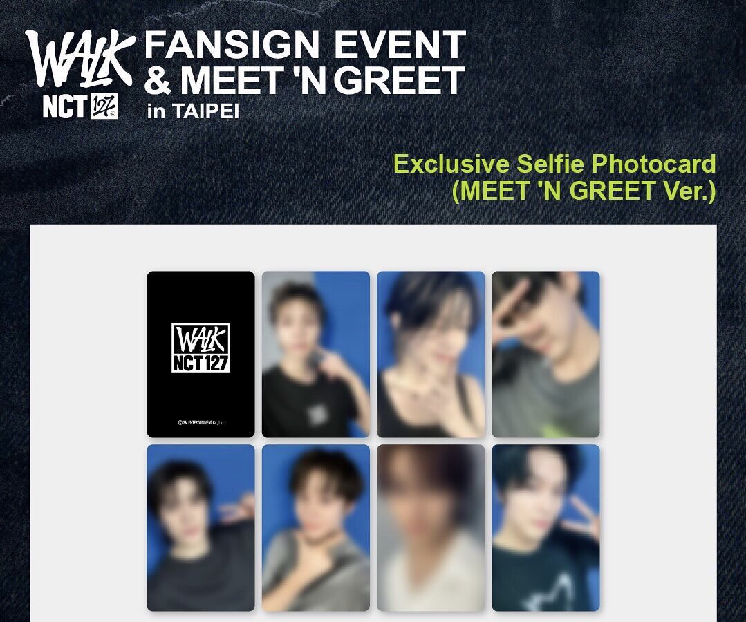 มีใครสนใจหารมั้ยคะ nct127 walk 
 sign + meet &amp; great 

Macau + taipei  ฝาก รี หรือ เฟบ ค่า 🙇🏼‍♀️

#ตลาดนัดอซท #ตลาดนัดnct #ตลาดนัดnctdream #ตลาดนัดnct128