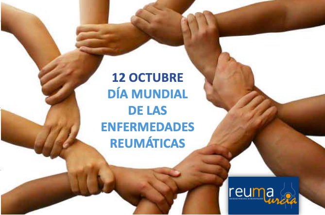 Hoy se celebra el día de la hispanidad 🇪🇸 y el día mundial de las enfermedades reumáticas que son aquellas que afectan al sistema inmune y al aparato locomotor 
#DiaMundialEnfermedadesReumaticas
<a href="/SEReumatologia/">Soc.Esp.Reumatología</a> <a href="/reumalorca5/">Reumalorca</a> <a href="/Murciasalud/">Murciasalud</a> <a href="/ConArtritis/">ConArtritis</a> <a href="/accionpsoriasis/">Acción Psoriasis</a>