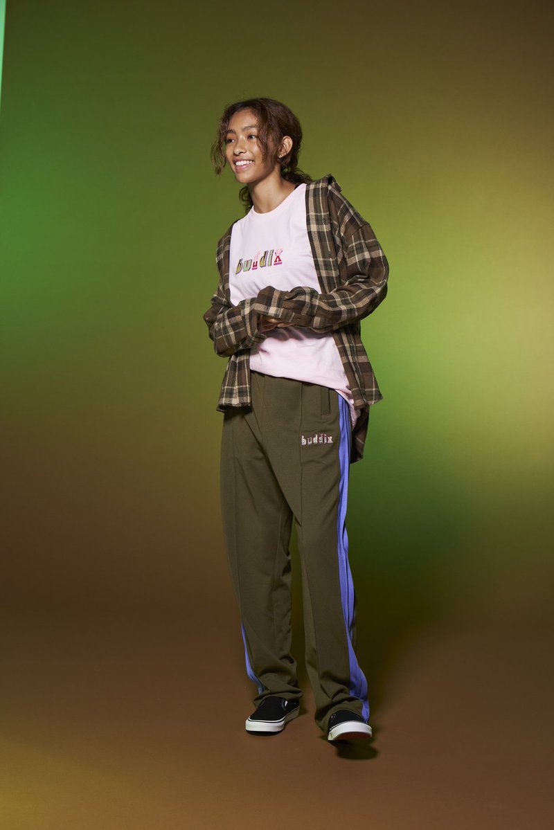 buddix Side Line Logo Track Pants XL