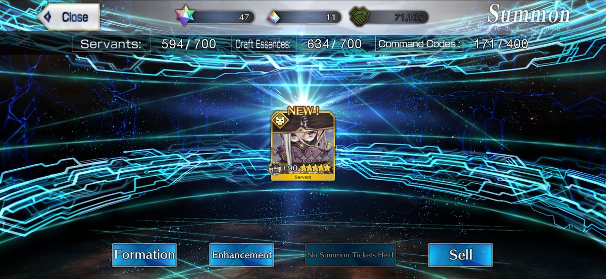 I'm alive. I got a new phone and forgot to log in to Twitter. But hey, I got this little number on a ticket :3