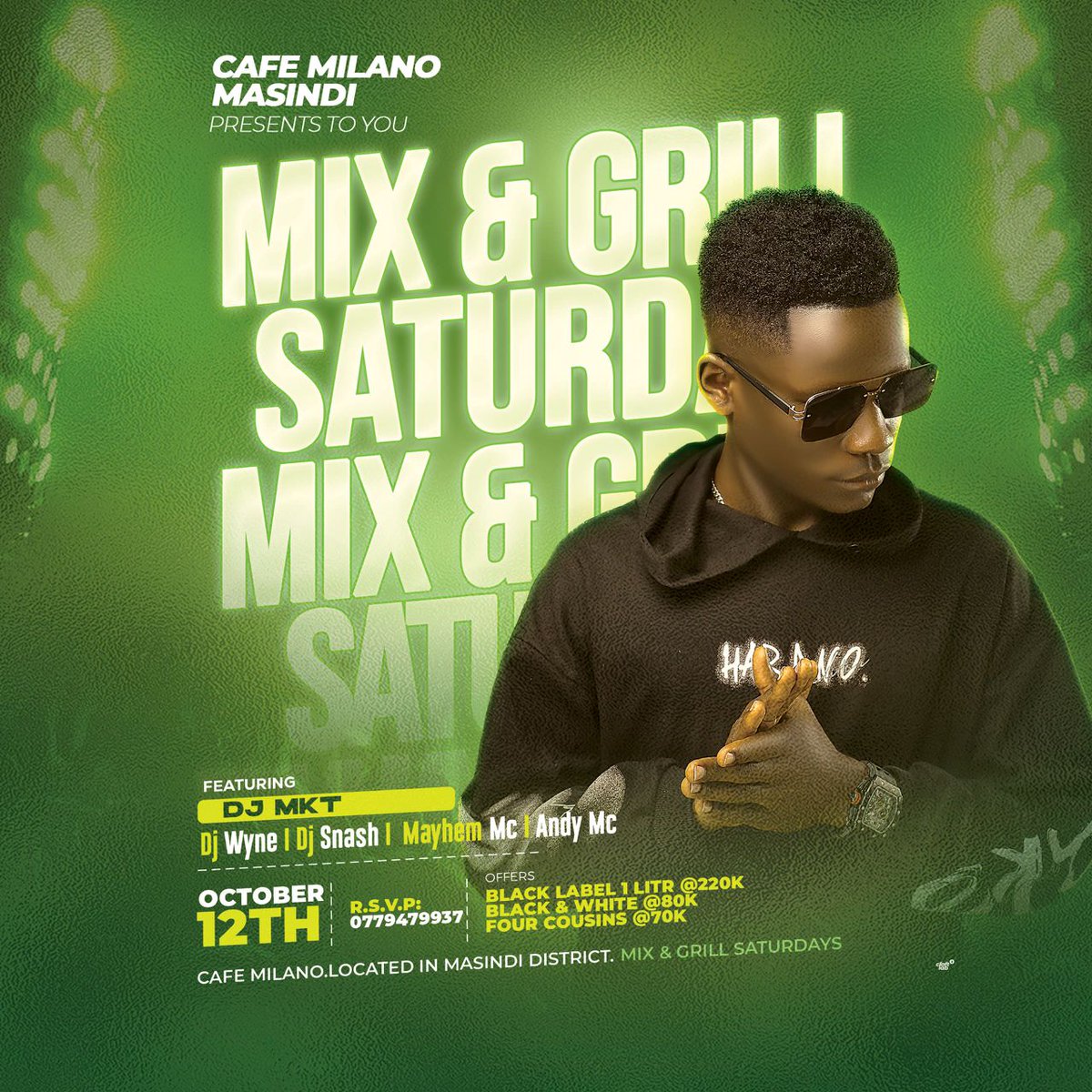 Masindi people in ur town tonight 📍