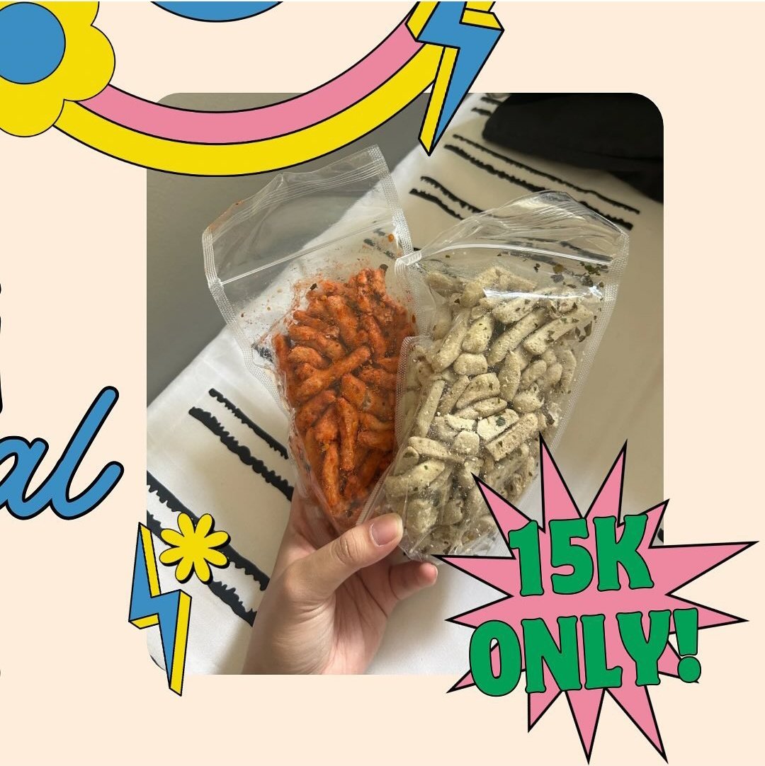 Idyllictannies's tweet photo. HALOO SEMUA!! <3 
Aku lg jual basrengg, kalo ada yang mau boleeh bgt dm yaah! (Bisa diambil di binus anggrek/binus alsut!) Bisa delivery juga yaaa ^^ dijamin enak pol #basreng #zonauang #jualan #zonajualan yg mau tanya² dulu jugaak boleh bgtzzz 🙆‍♀️💁‍♀️ https://t.co/slEIZPtXOx