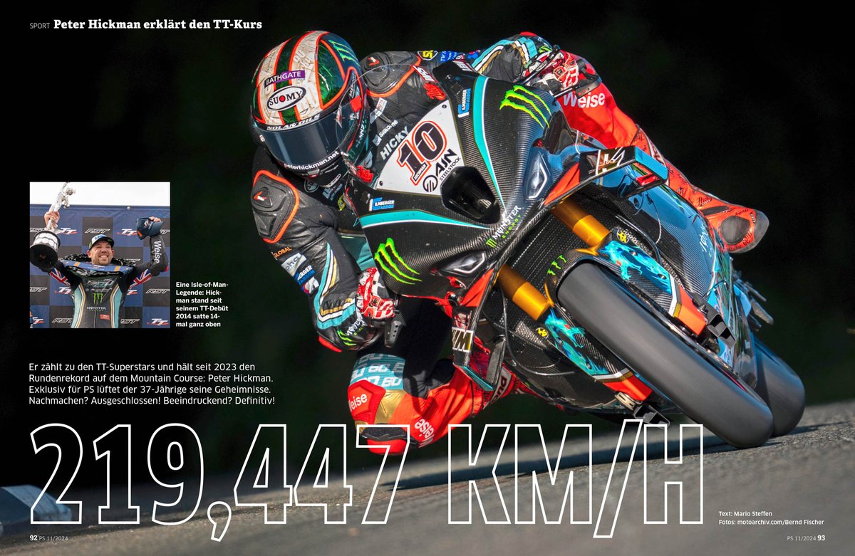 Our interview with Peter Hickman is in the new PS!
©Bernd Fischer – motoarchive.com
befi.photo
whatsapp +491797972266
info@motoarchive.com

peterhickman#ttracesofficial #iomtt #ttraces 
# iomttoriginal @hickyracer60 <a href="/ttracesofficial/">Isle of Man TT Races</a>