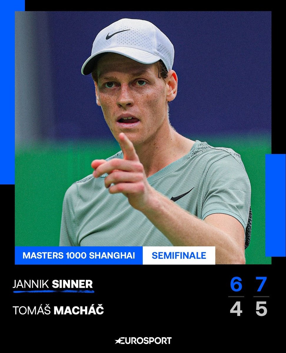 jacko_cecilia's tweet image. Daje🤟
#Sinner
#ShanghaiMasters