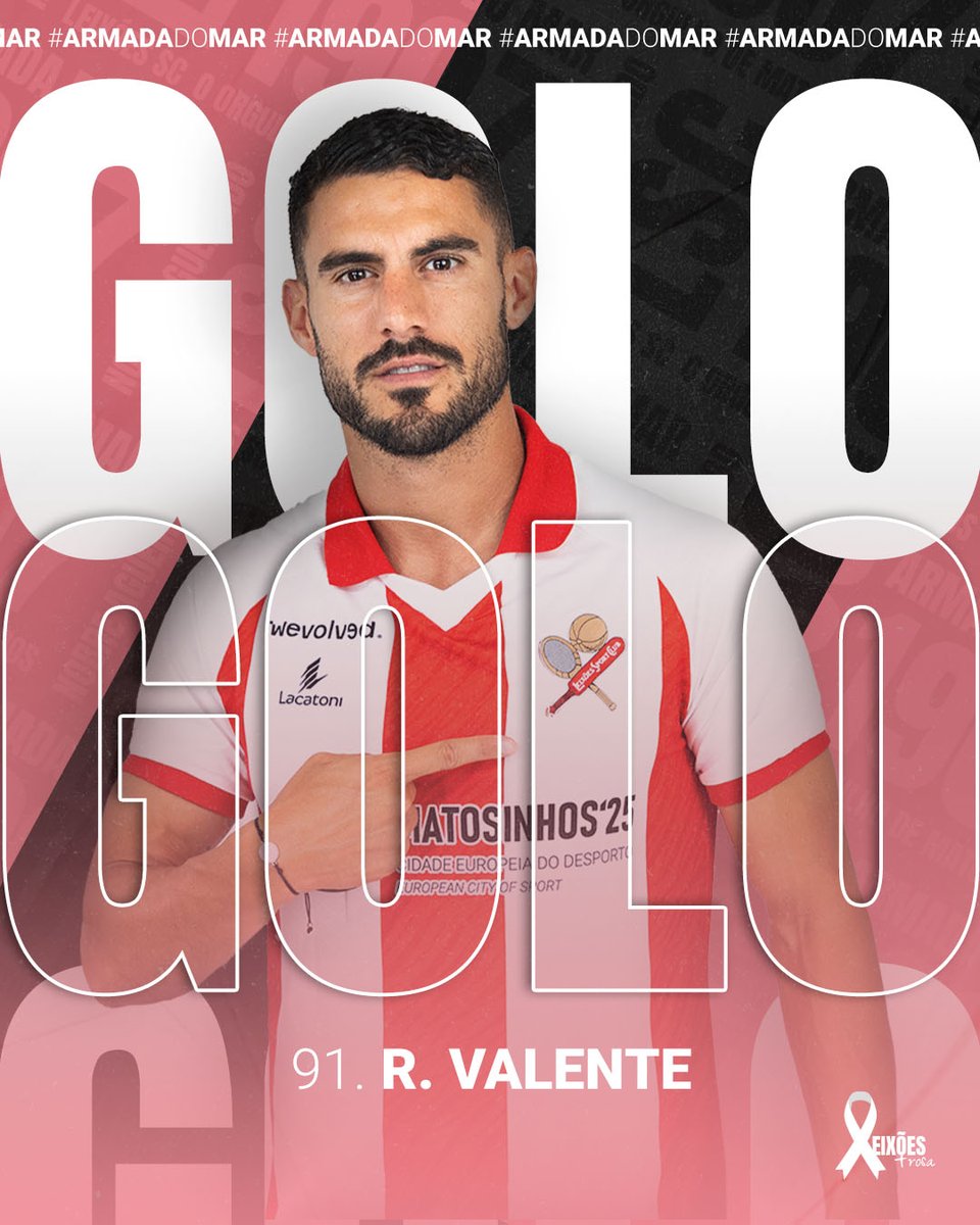 leixoessad's tweet photo. ⚽🌊 27' Golo! Goal! Valeeeeeeente! [0-1]

➡ Aí está o golo inauguraaaaaaal! 💪

#ArmadaDoMar #CDTLSC #LigaPortugal2MeuSuper #LeixõesMaisRosa https://t.co/ZWNdXKOEkm