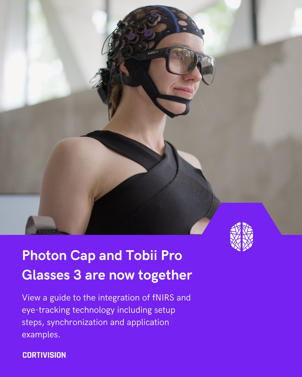 Photon Cap and Tobii Pro Glasses 3 come with full integration! ✨ 

Ready to take your research to the next level? Explore the guide and start integrating these cutting-edge tools delivered by <a href="/TobiiTechnology/">Tobii</a> and <a href="/cortivision/">CortiVision sp. z o.o.</a> today.

Find out more here: cortivision.com/2024/10/tobii-…