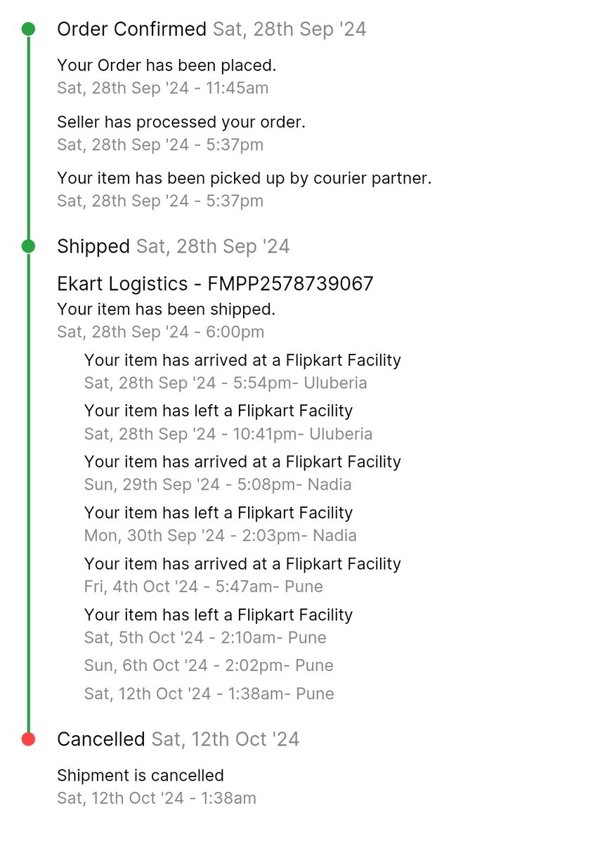 pranav_phulware's tweet photo. The worst customer support is Flipkart. They have lost my package and they have cancelled the order without my consent. Even the customer service says they can't do anything. @Flipkart @flipkartsupport 
#Flipkartsupport #flipkartscam https://t.co/6U4qGIVPCA