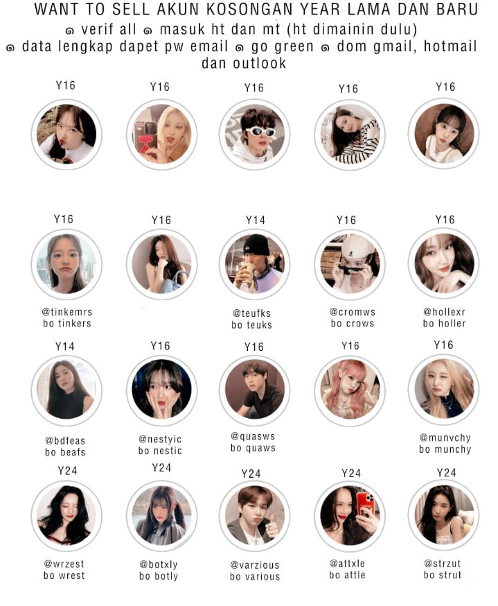 𝑨𝒏𝒅𝒊𝒏 – jual acc X & instagram tweet media