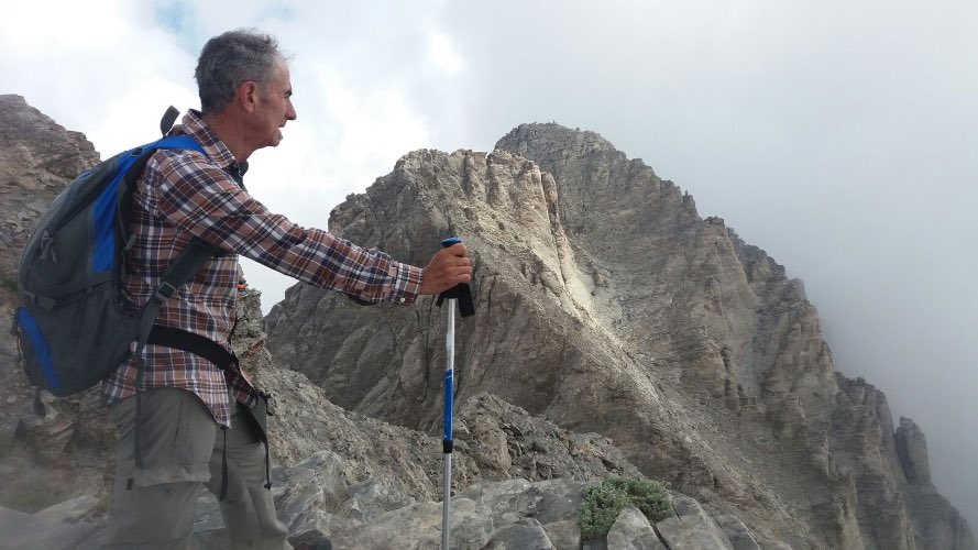 En Pep Coll a punt d’escalar l’Olimp