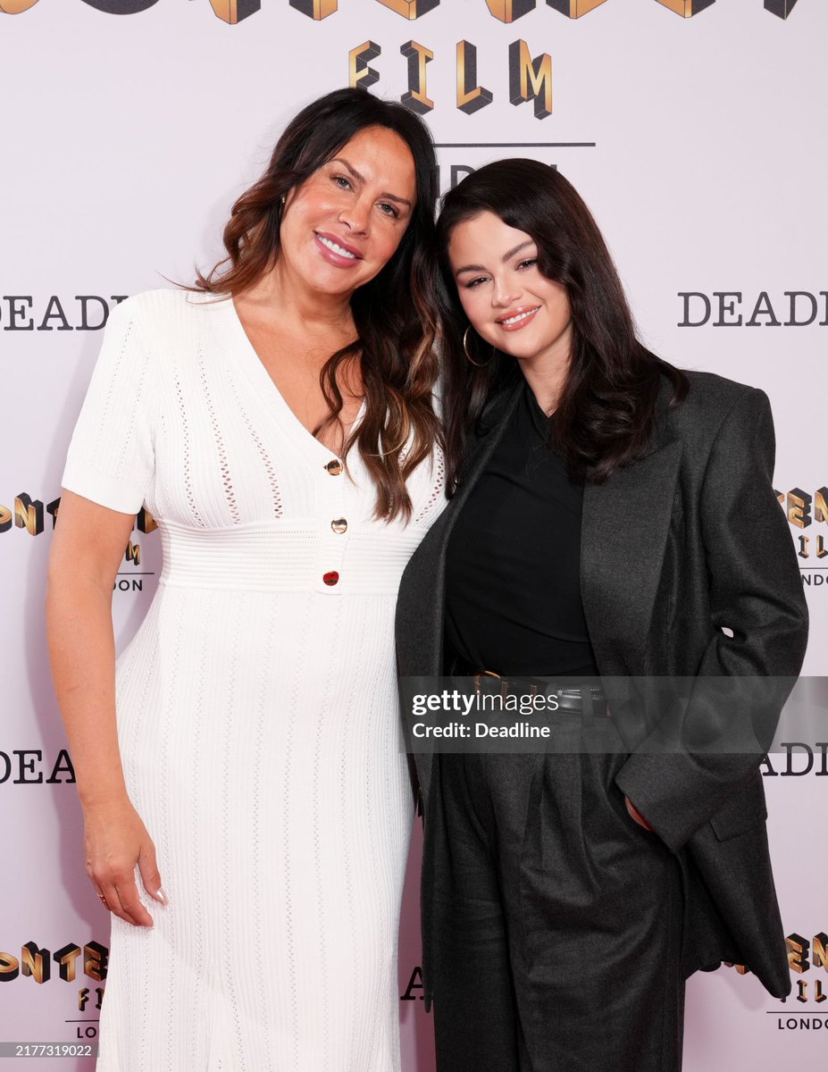 gasconposts's tweet photo. Karla Sofía Gascón and Selena Gomez at Deadline Contenders Film: London 2024. https://t.co/9FeXes8BqF