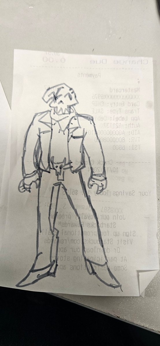 itasmolbean's tweet image. I call them skwibbles I'm so excited to digitalize them tbh! 
only two have names; skull guy is Foe and the one with horns called many things: Ebb/Ebe/Eve/B/V/eee, just a lil critter idk,