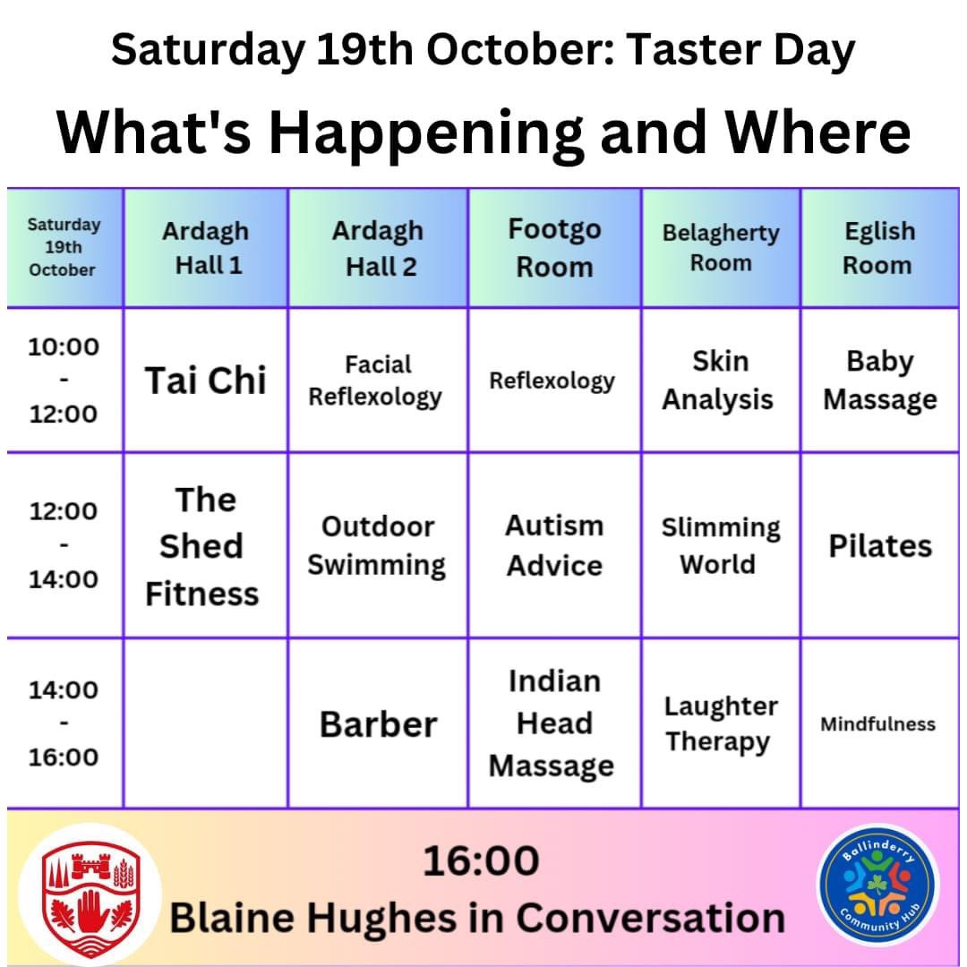 Killian Conlan (@killyc123) on Twitter photo Looking forward to <a href="/HubBallinderry/">Ballinderry Community Hub</a> Health and Wellbeing day next Saturday 19th with special guest <a href="/blainehughes95/">Blaine Hughes</a> in attendance for Q&A session on Armagh’s All Success and all things Health and Fitness 🙌 Looking forward to <a href="/HubBallinderry/">Ballinderry Community Hub</a> Health and Wellbeing day next Saturday 19th with special guest <a href="/blainehughes95/">Blaine Hughes</a> in attendance for Q&A session on Armagh’s All Success and all things Health and Fitness 🙌