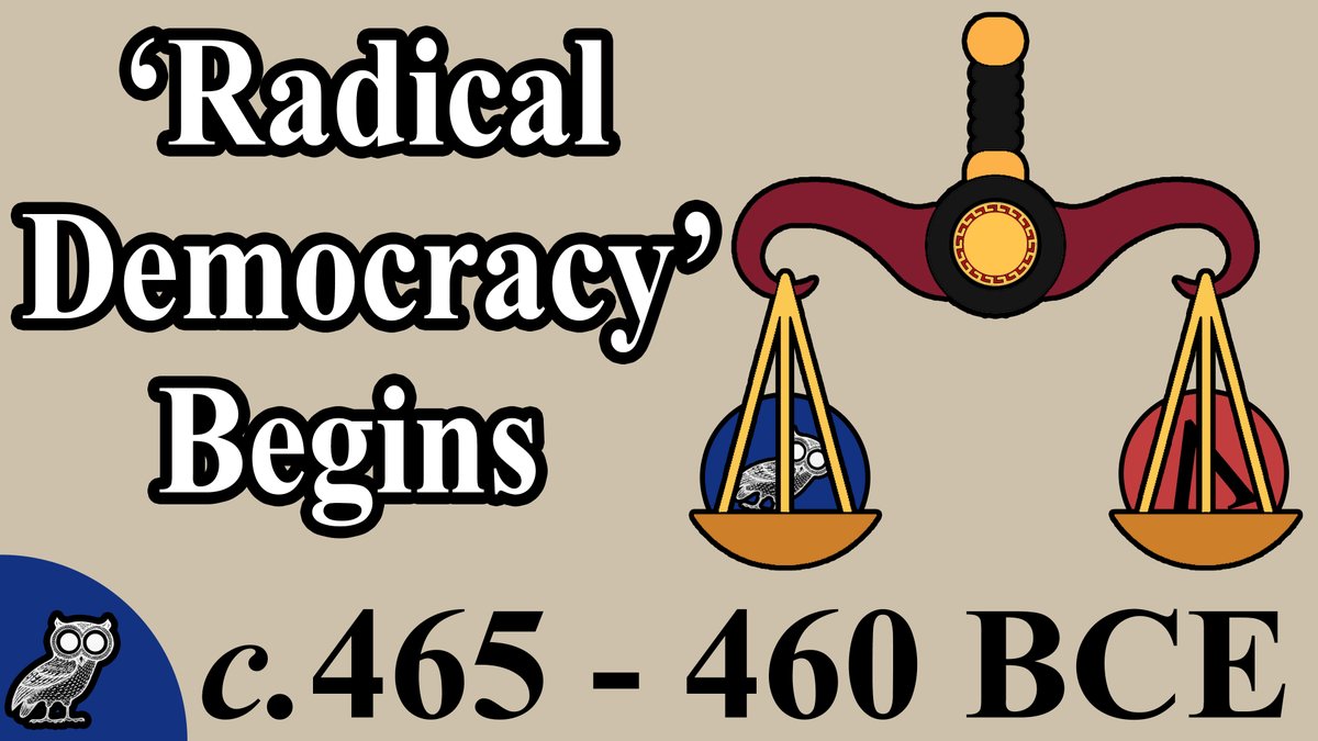 Ever wondered how #Athens came to hate #Sparta (eventually resulting in the Peloponnesian War) and how this was directly connected to the creation of the Athenian 'Radical Democracy' we have all heard so much about? Well, check out my video: youtu.be/fLCiRxh1708