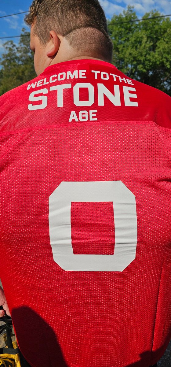 SoonerMom365's tweet photo. @iamdavidstonejr 
We finally got OUr jerseys done in time for RRR. https://t.co/40T1uWKpD1