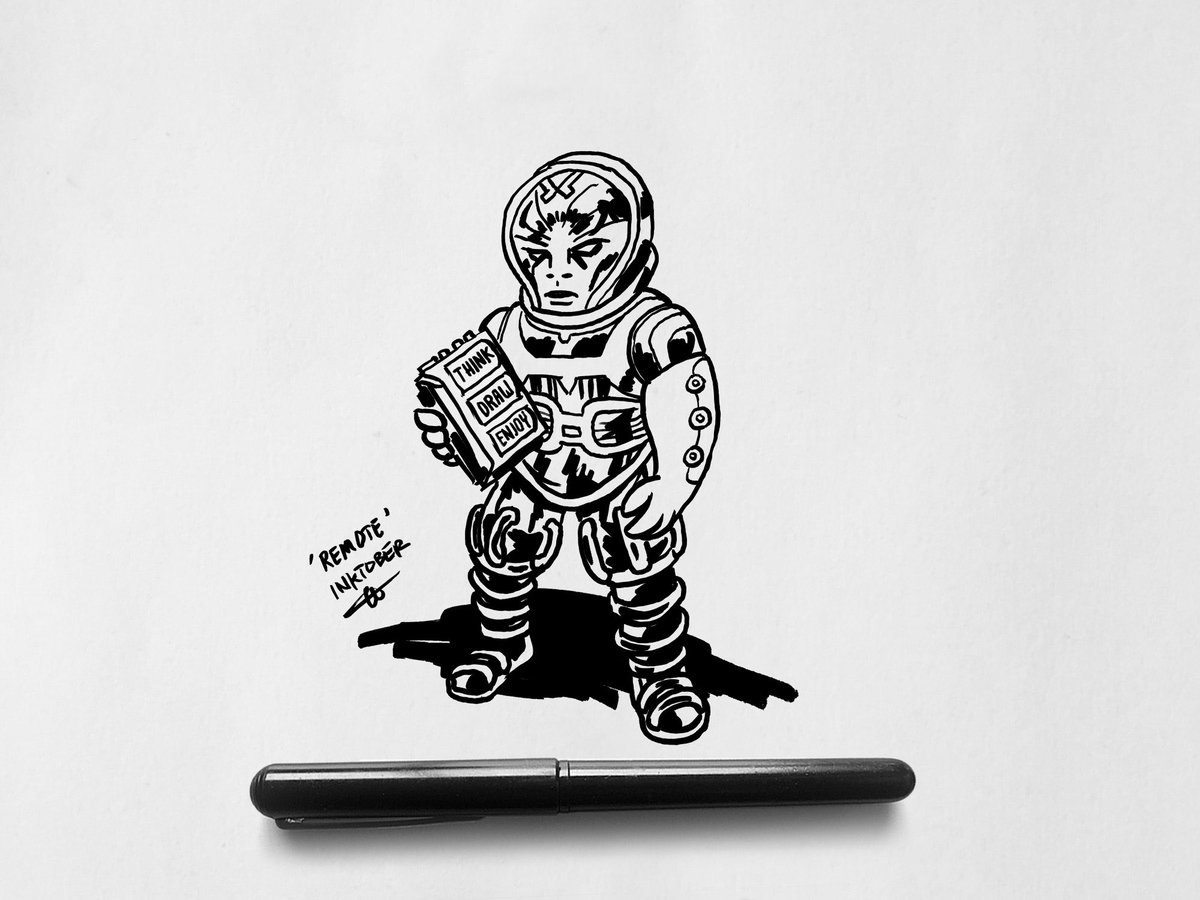 specialstranges's tweet image. INKTOBER ● DAY 12 : REMOTE / TÉLÉCOMMANDE 
@inktober #Remote #inktober 
#marvel #comics #inktober2024 #marveltober #inktoberremote #fantasticfour #Psychoman