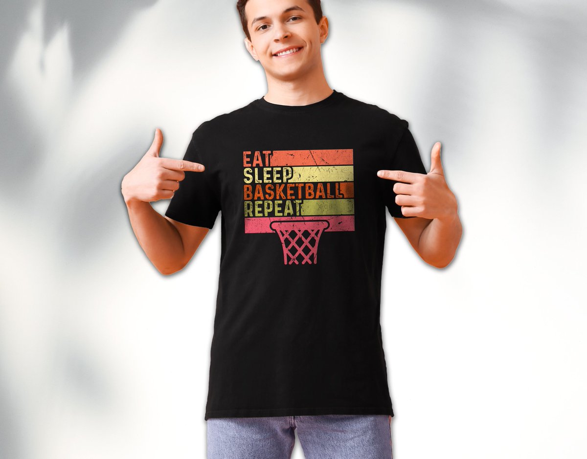 TeeniusGraphics's tweet image. BASKETBALL T-SHIRT DESIGN
#BasketballArt #BasketballGraphics #StreetwearBasketball #HoopsWear #BasketballClothing #BasketballSeason #BasketballOutfit #SportsTShirtDesign #BasketballIllustration #BasketballVibes
