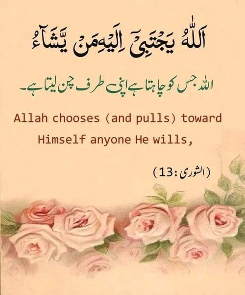 Allah pak ka irshad: