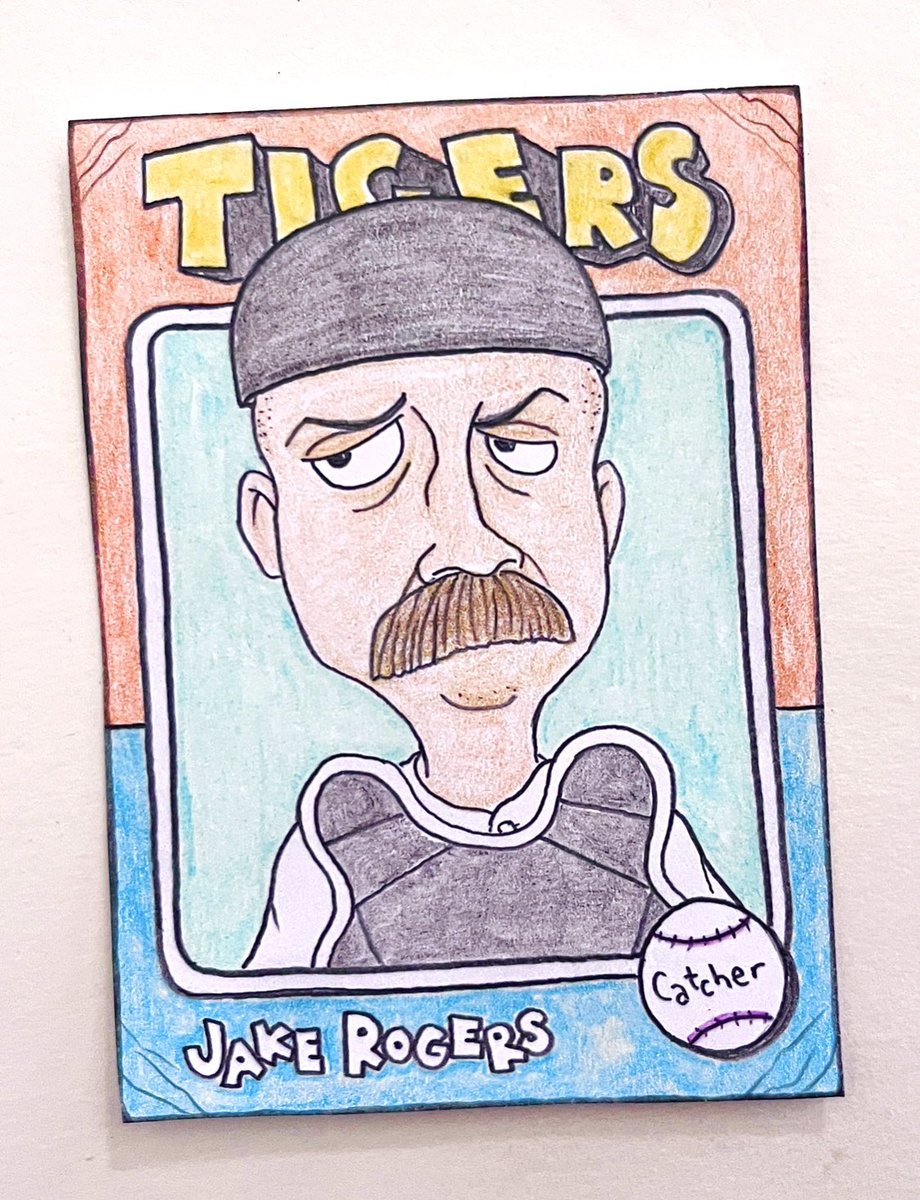 gummyarts's tweet image. Jake Rogers, Detroit Tigers
#ALDS