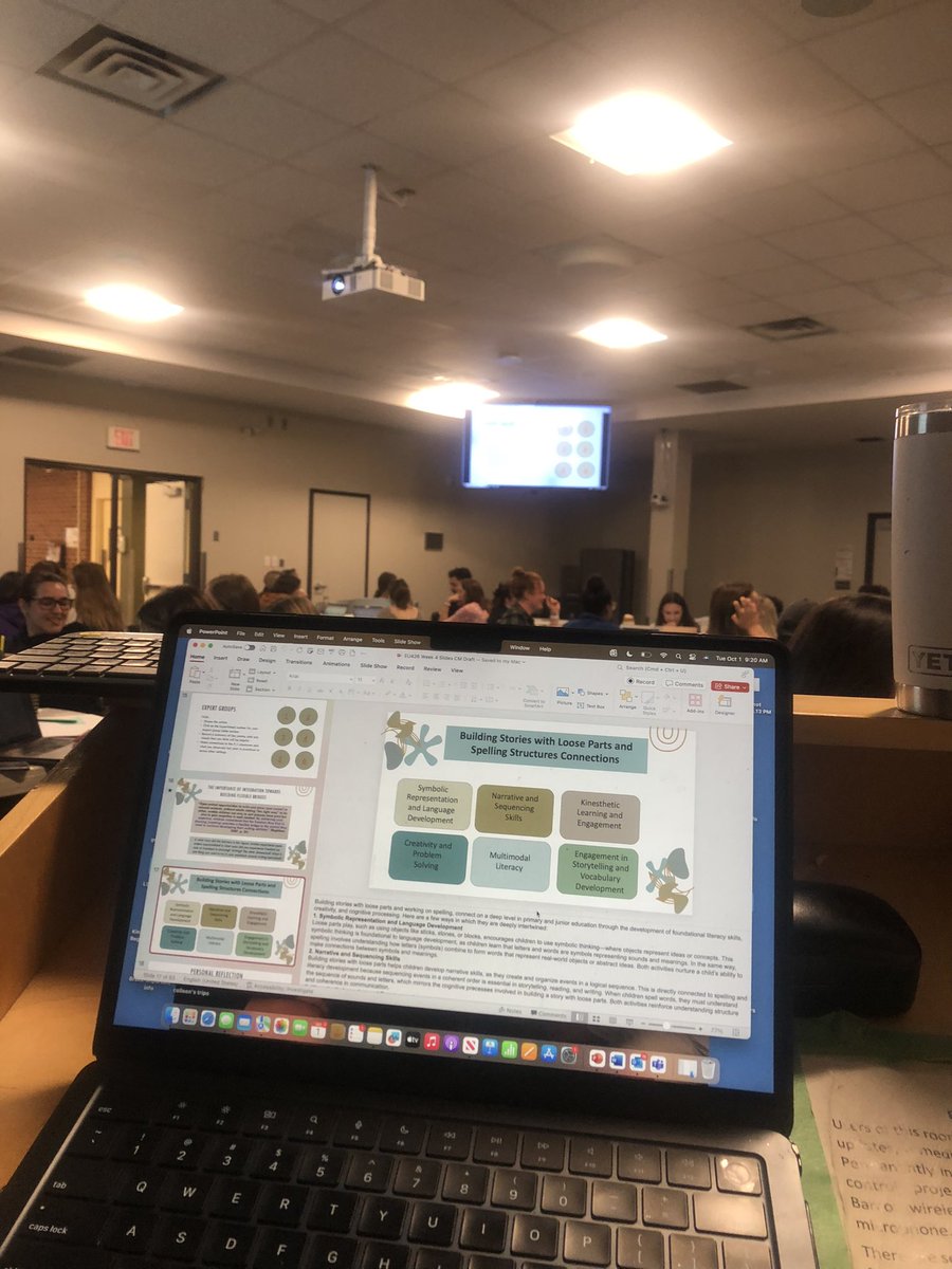 It has been a few months in my new role at WLU teaching at the Faculty of Ed and I am loving the learning, collaboration &amp; teaching. Never say never! 30 years in spent in kindergarten, primary &amp; system roles prepared me for this new chapter, forever grateful!