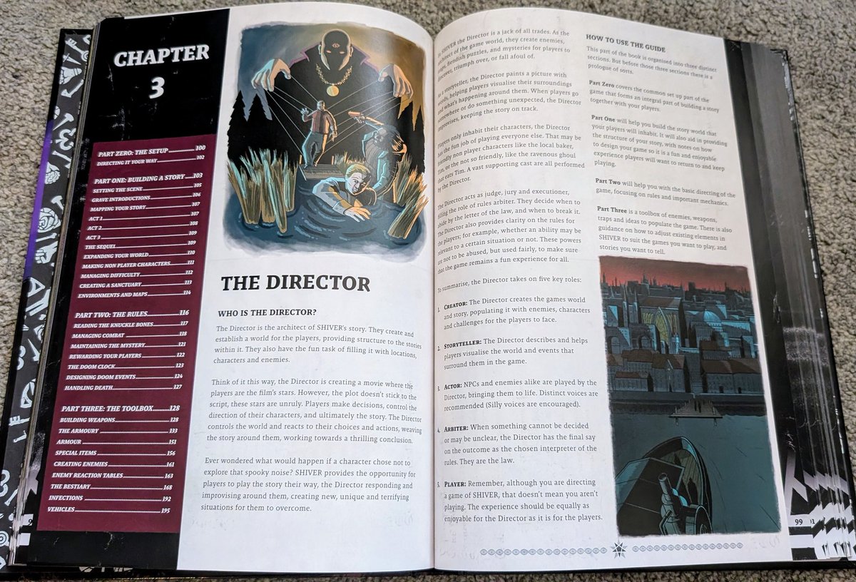 GeekPride1's tweet image. We are loving the gothic noir aesthetic to the Shiver roleplaying game by @GamesParable. It uses an intuitive and flexible rules system that enables stories to be told in a variety of settings and genres.