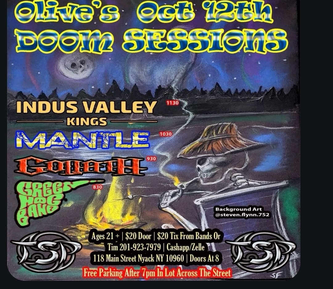 TONIGHT!!!

Thr Golly Riff Crew invades upstate(ish) New York with the homies!

Get spooky!
Get slutty!!
Watch Mike scream at the TV during the Ranger game!

We play at 9:30