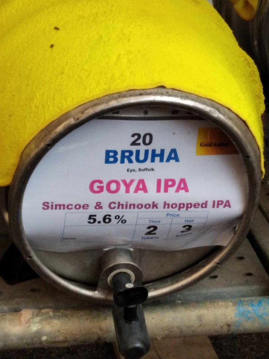 I can't be in Zaragoza for #elpilar but perhaps Zaragoza can be here #nottinghambeerfestival