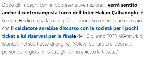 Fabio_Wallys's tweet photo. Il giorno 9 Ottobre
Davide Calabria filmato nel covo di Luca Lucci.
Ferdico parla di diversi contatti con Çalhanoğlu.
L’unico ostacolo (secondo Ferdico) è Marotta: “Mi messaggiano tutto il giorno e mi dicono che il direttore si è impuntato”.
#Inter #CurvaInter #spostiamoilfocus https://t.co/43cliWxovy
