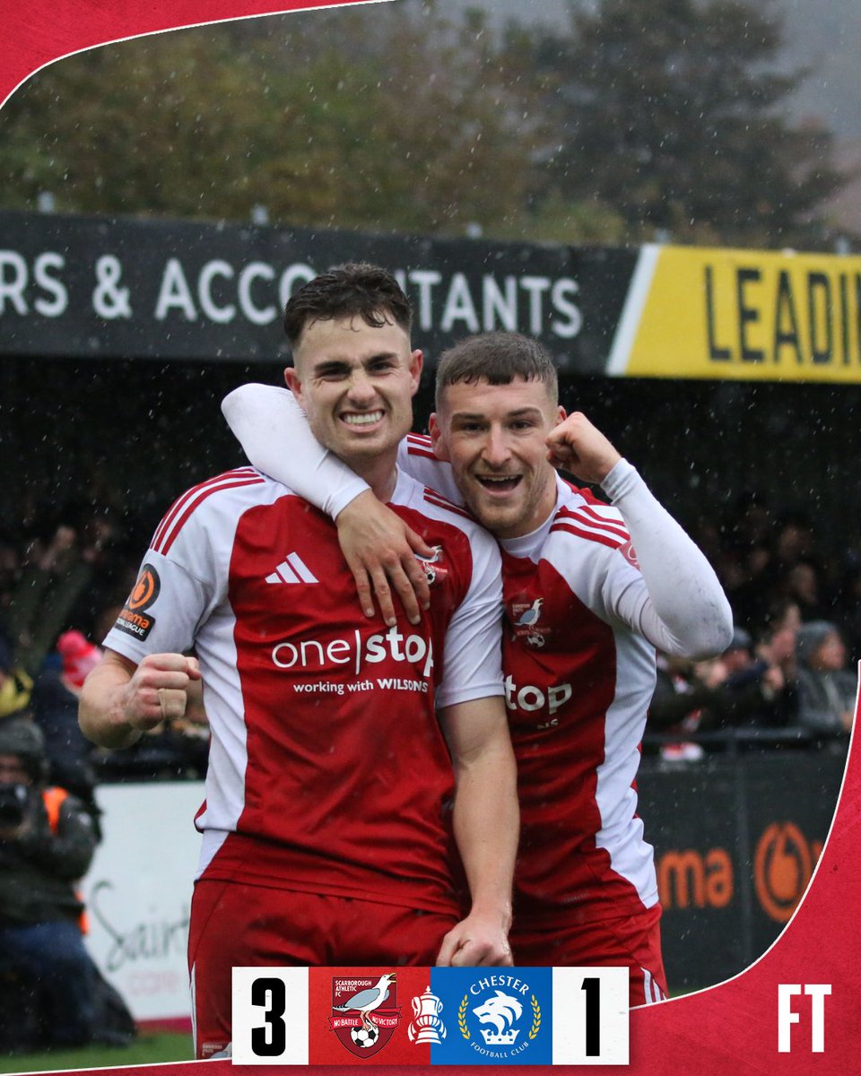 FT: NEXT ROUND HERE WE COME

Boro breeze into the Frist Round Proper!!!!

#safclive