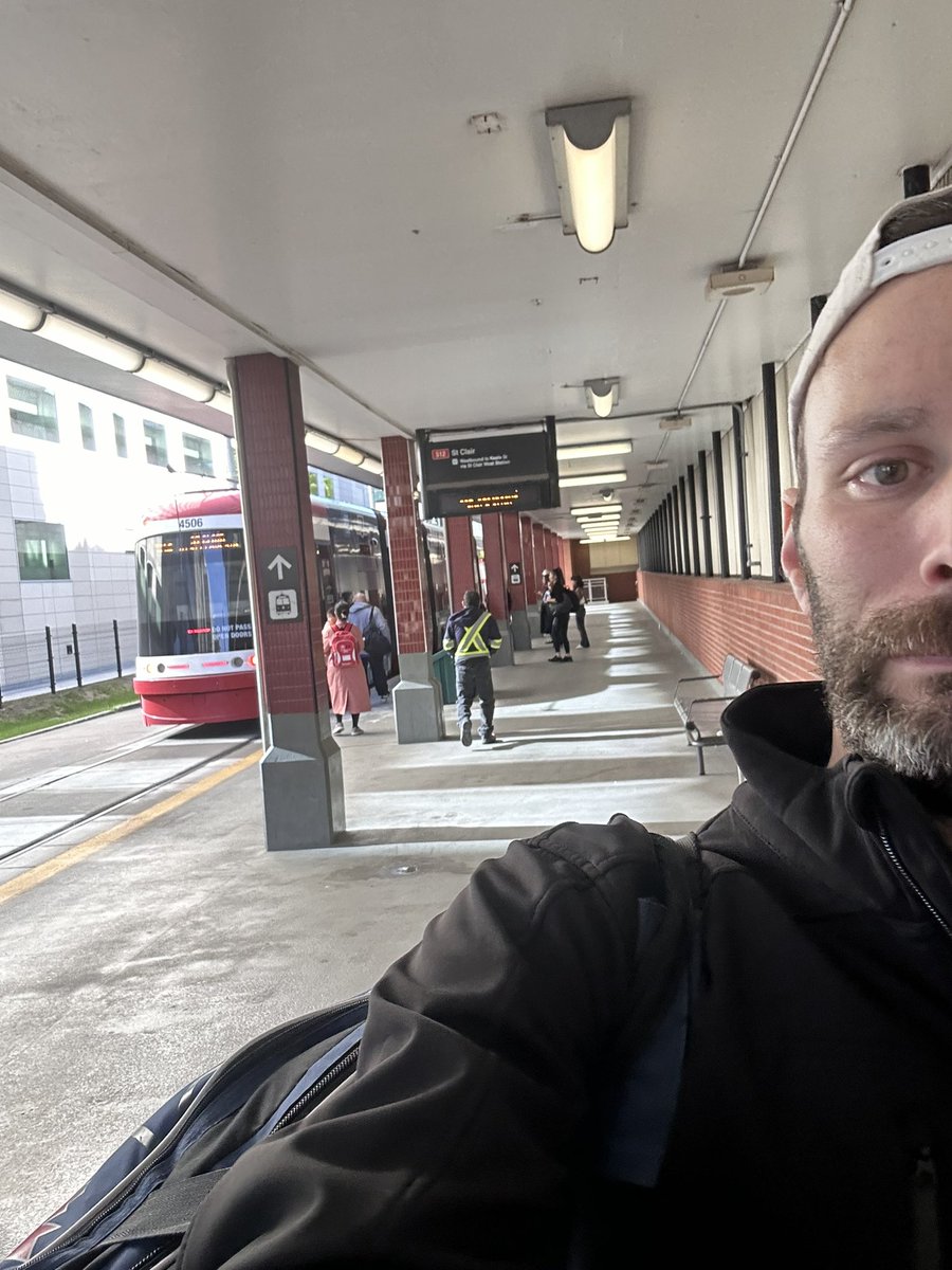 sjspenceNB's tweet photo. But unfortunately I was not SUPPOSED to take the streetcar 😬 
Easy to get to the bus stop though. https://t.co/tLAxBy4SIW