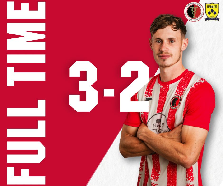 FULL TIME! 

Atherstone Town 3-2 Tividale 

We see out the second half to take the win. Two goals for Toby Nicoll and one for Lewis Collins in the first half secure the result. 

#UTA #OWTT