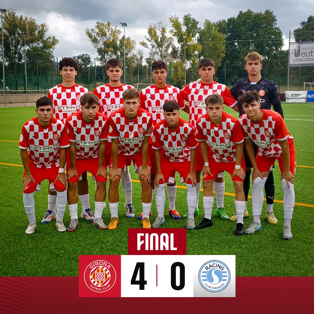 GFCAcademia's tweet image. 🏁 𝗙𝗜𝗡𝗔𝗟
⚽️ Curcio
⚽️ x2 Fuentes
⚽️ Aznar
🔥 TRES PUNTS MÉS!
🔴⚪️ #JuvenilARCZaragoza