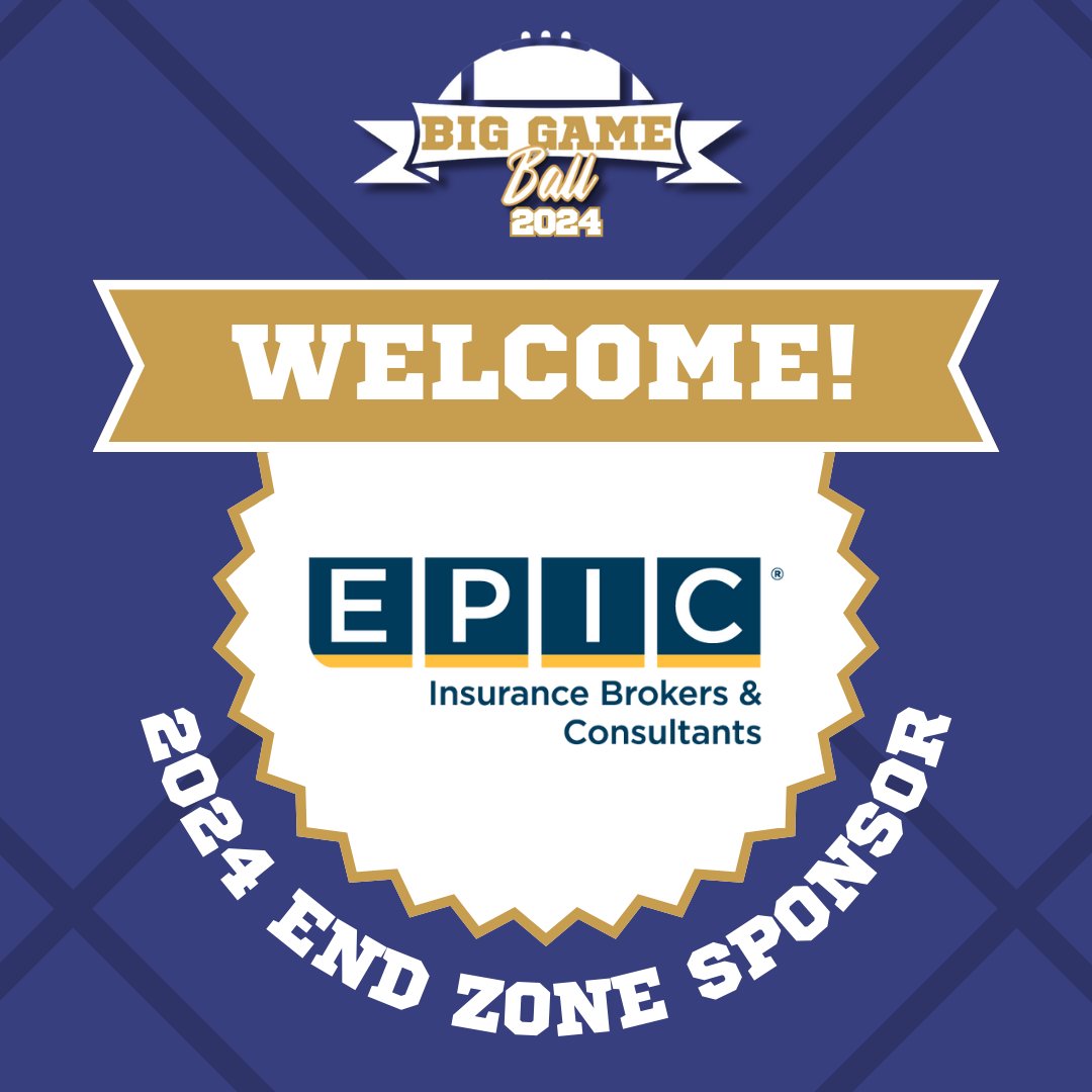 National Down Syndrome Congress would like to welcome EPIC Brokers and Consultants as a sponsor for our 3rd annual Big Game Ball!

Thank you for supporting us for the 3rd year.

For more information on Big Game Ball, click the link in our bio.

#downsyndrome #NDSC #NDSC2024BGB