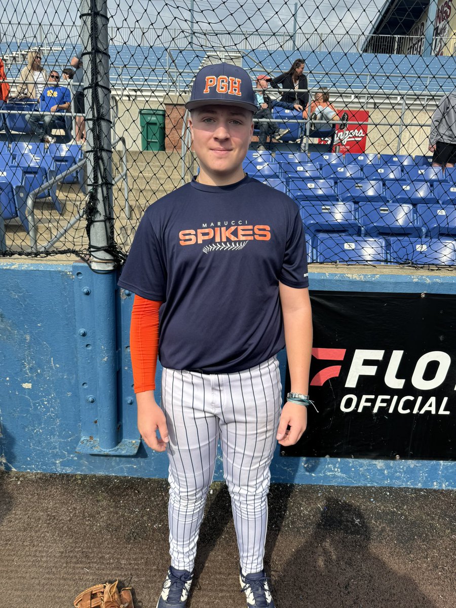 F: <a href="/maruccispikes/">Marucci Spikes</a> 8, Team All American 2025/2026 0
PoG: Braden Schmitt 6 IP, 6K, 0R