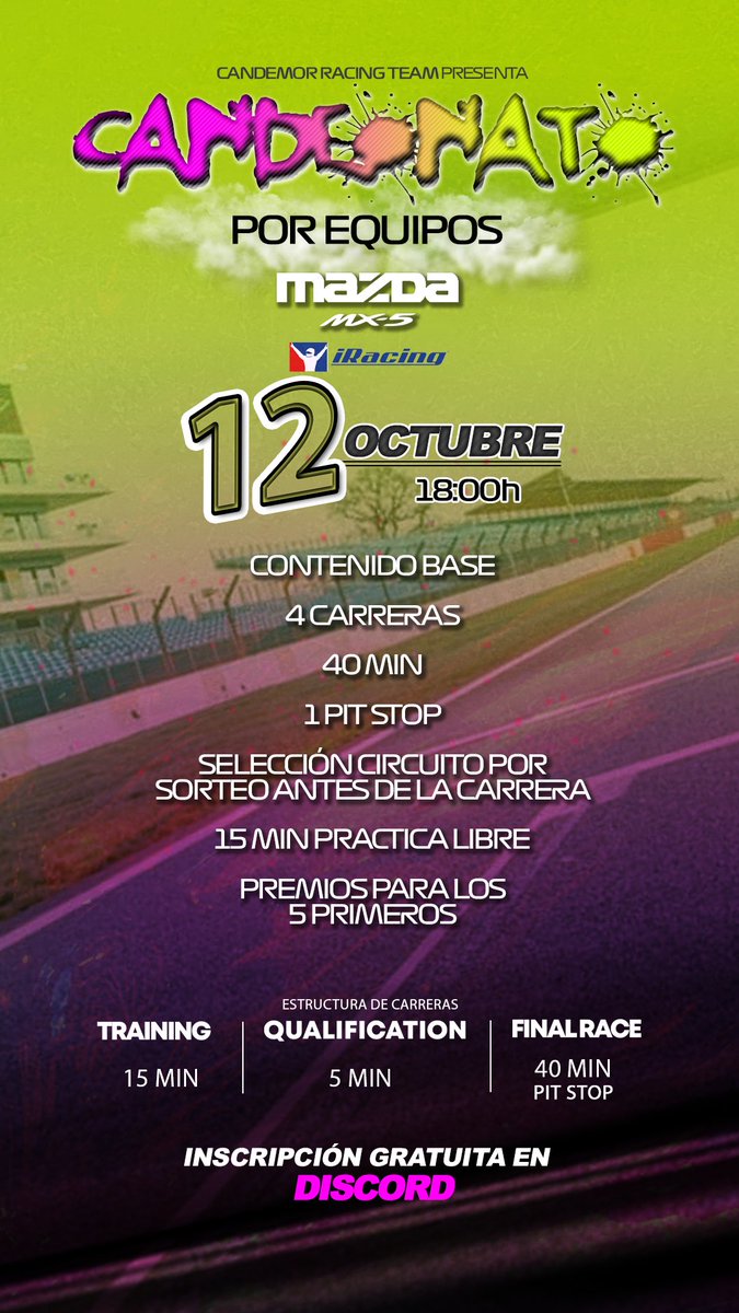 Grillo Racing (@grillo_racing) on Twitter photo Candeonatorrrrrllllll gente!!!!!
<a href="/CandemorRT/">CandemorRacingTeam</a> THANK YOU FOR THE CHAMP!
twitch.tv/candemorracing… Candeonatorrrrrllllll gente!!!!!
<a href="/CandemorRT/">CandemorRacingTeam</a> THANK YOU FOR THE CHAMP!
twitch.tv/candemorracing…