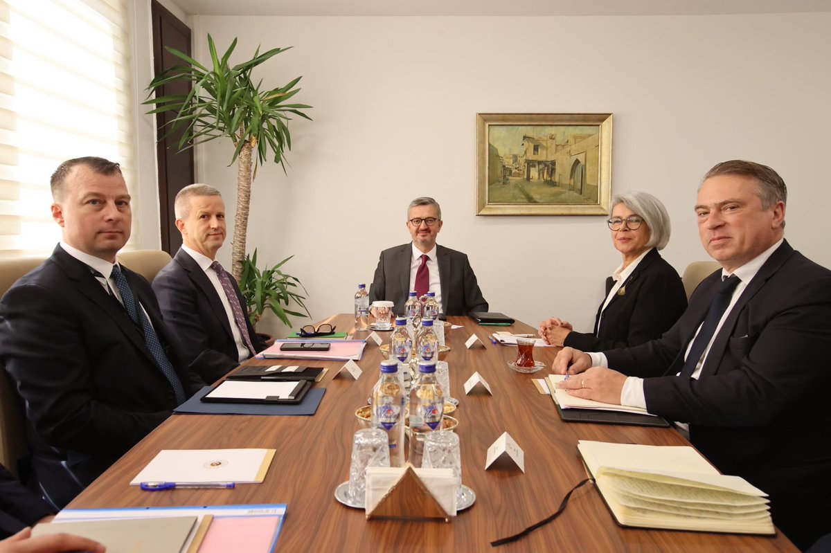 EUSR_Weber's tweet photo. Travelled to Ankara🇹🇷 to coordinate efforts in the Horn of Africa and the Red Sea. Substantive exchanges with @burhanduran, @UlgenElif and @timursoylemez at @MFATurkiye, @Tika_Turkiye and others. Grateful to @EUDelegationTur for their warm welcome. https://t.co/MgN3Q6XxXv