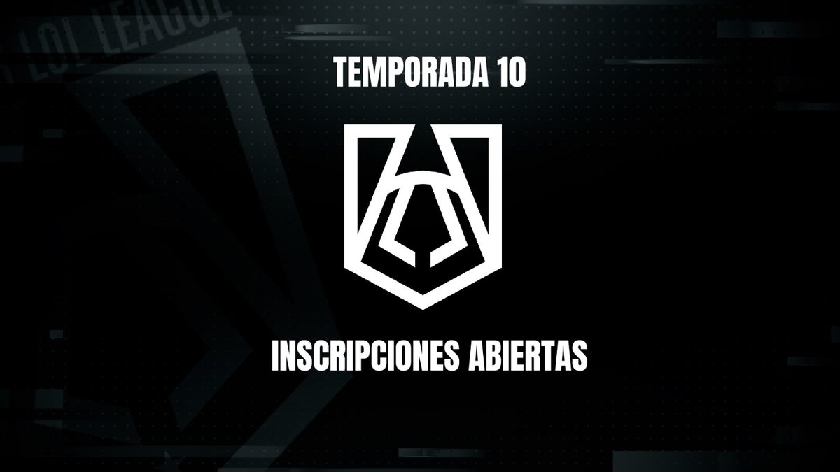 🚨 ANUNCIO 🚨 

Abrimos el periodo de inscripción para el primer Split de la Temporada 10 de la ALL.  💥💥💥

Máximo 8 plazas por división

Plazas limitadas. Corred que vuelan 📑

Cualquier duda, MD.

📜 all-amateurlolleague.es/inscripcion-t1…  📜

#Temporada10 #ALL #LeagueOfLegends
