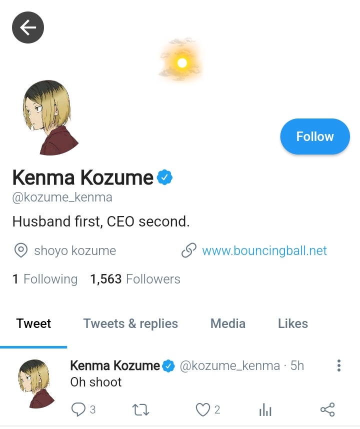 alwetthebedo's tweet photo. ⏳ EOD ⌛

A day in the life of corporate husband Kenma and his trophy husband Shoyo.

a #kenhina few tweets filo au https://t.co/sy7mKQXuYy