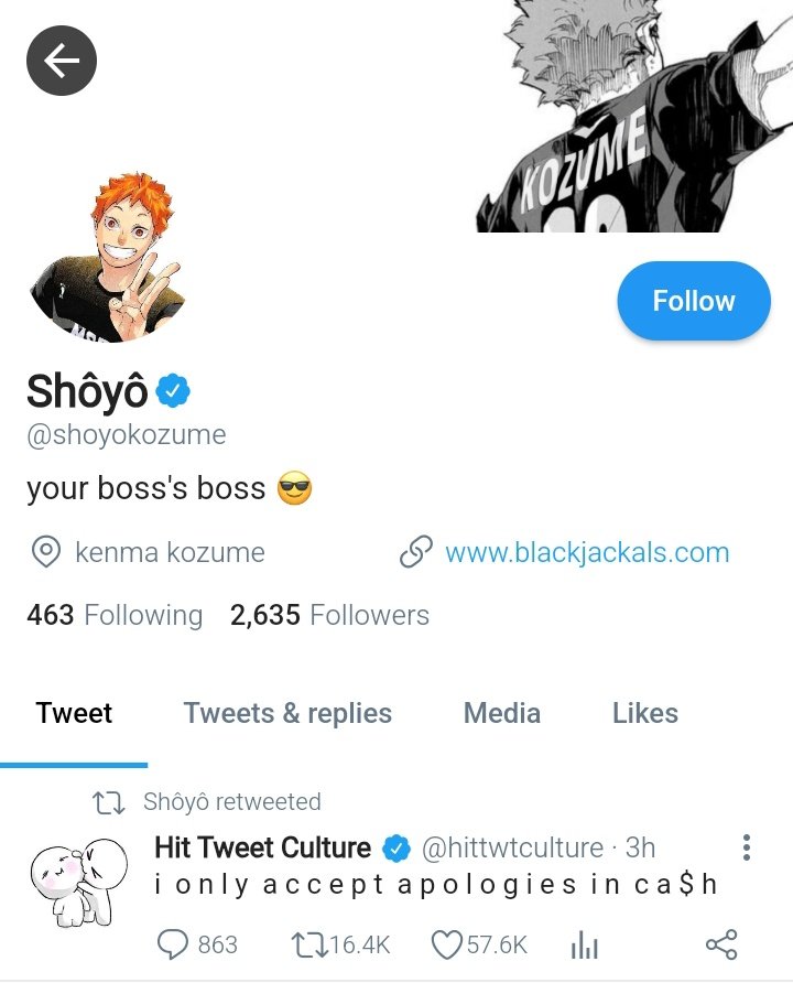 alwetthebedo's tweet photo. ⏳ EOD ⌛

A day in the life of corporate husband Kenma and his trophy husband Shoyo.

a #kenhina few tweets filo au https://t.co/sy7mKQXuYy