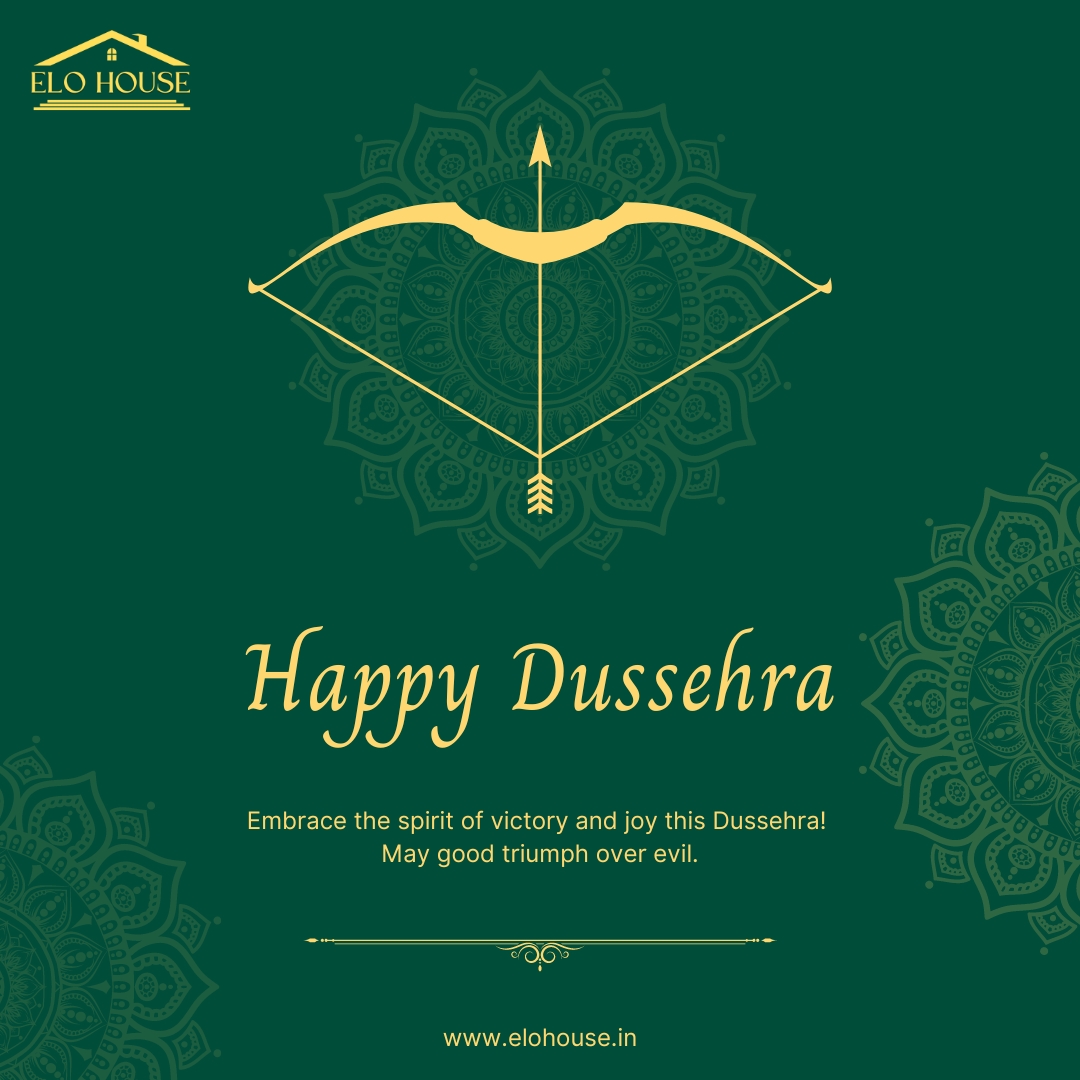 Embrace the courage bestowed by Lord Rama as you navigate life's challenges! 🌼🙏 

#Dussehra2024 #StrengthWithin #ELOHouse