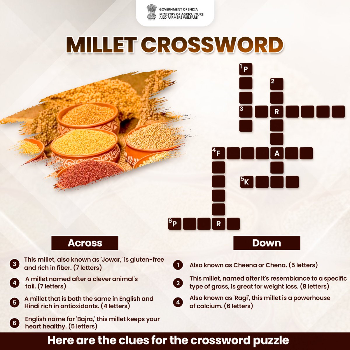 Let us know in the comments

#IYM2023 #ShreeAnna #Quiz