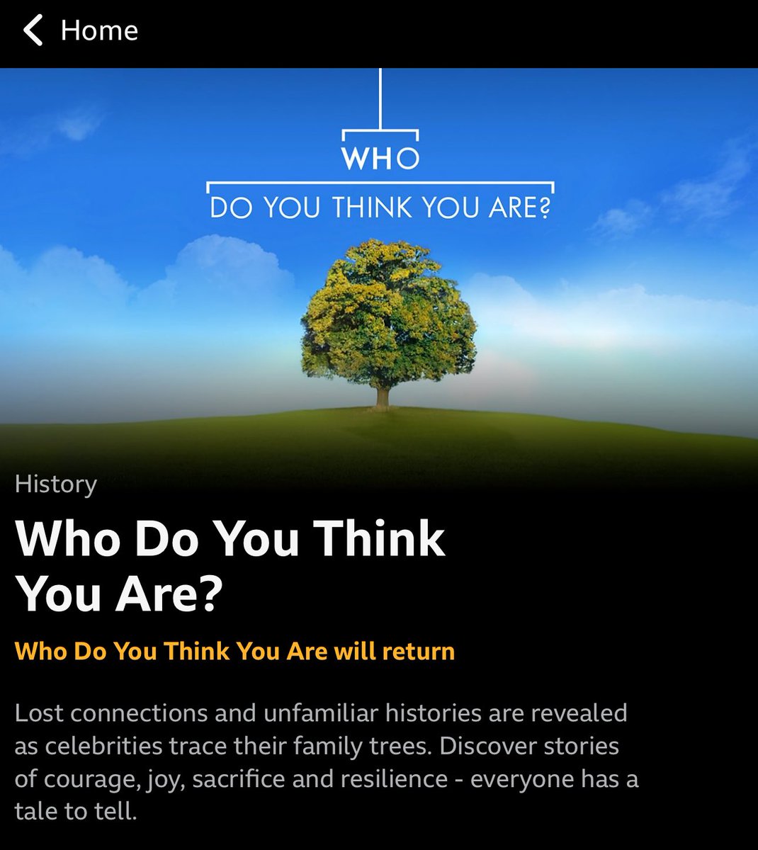 Going to read this notice on iPlayer in my head in the same grand way I used to read “James Bond will return in…” at the end of the films