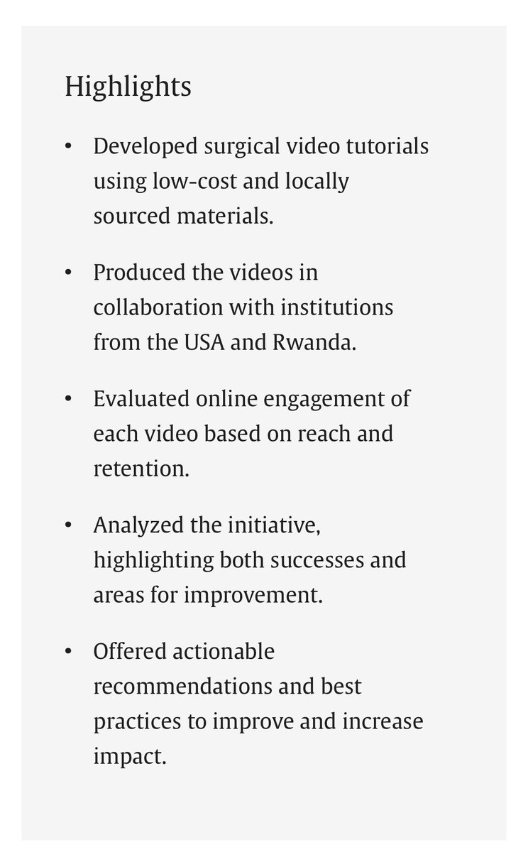 Mayte Bryce Alberti, MD (@maytebryce) on Twitter photo 🚨Our latest work for <a href="/AmJSurgery/">AmJSurgery</a>
Simulation helps develop & practice surgical skills, but access is limited by availability of materials & sessions. Using a portable, low-cost simulator & online videos, more trainees can be reached & practice can happen for hours anytime! 🚨Our latest work for <a href="/AmJSurgery/">AmJSurgery</a>
Simulation helps develop & practice surgical skills, but access is limited by availability of materials & sessions. Using a portable, low-cost simulator & online videos, more trainees can be reached & practice can happen for hours anytime!