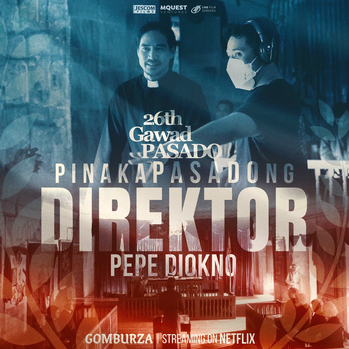 GomBurZaFilm's tweet photo. PASADONG-PASADO ANG KANYANG DIREKSYON! ❤️‍🔥

Pagpupugay sa aming direktor, @PepeDiokno, na kilala ng Pampelikulang Samahan ng mga Dalubguro (PASADO) bilang PINAKAPASADONG DIREKTOR sa 26th Gawad Pasado! Mahusay! 

VIVAN LOS FILIPINOS! https://t.co/dYPrmaAjwD